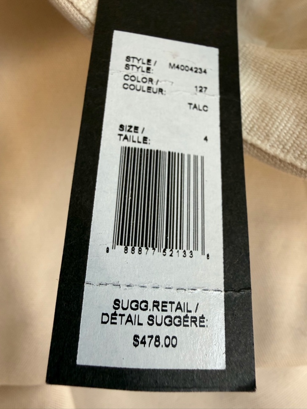 Marc by Marc Jacobs NWT Fold Front Mini Skirt Size 4 Talc $478 Retail - Picture 14 of 15